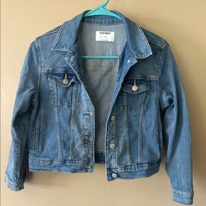 Old Navy Blue Denim Jean Jacket Timeless Style